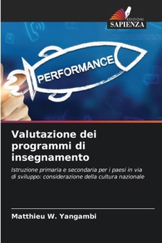 Paperback Valutazione dei programmi di insegnamento [Italian] Book