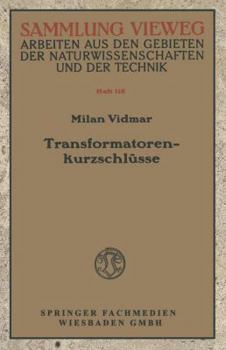 Paperback Transformatorenkurzschlüsse [German] Book