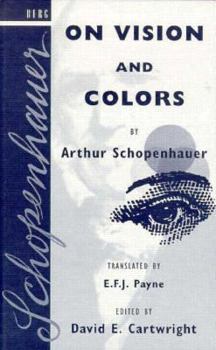 Hardcover On Vision and Colors by Arthur Schopenhauer Book