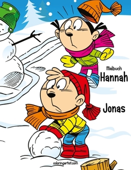 Paperback Malbuch Hannah und Jonas 1 & 2 [German] Book
