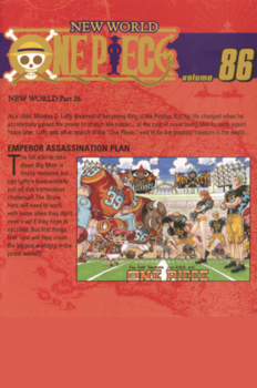 Library Binding Emperor Assassination Plan. (One Piece, Vol. 86) Book