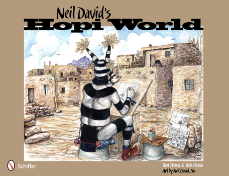 Hardcover Neil David's Hopi World Book