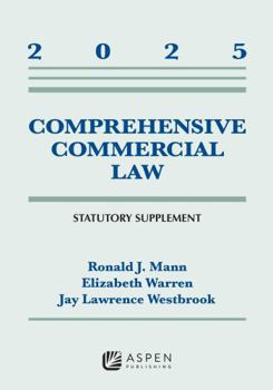 Paperback Comprehensive Commercial Law: 2025 Statutory Supplement Book