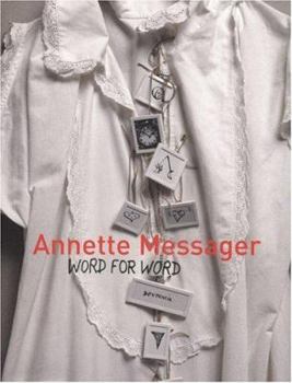 Hardcover Annette Messager: Word for Word Book
