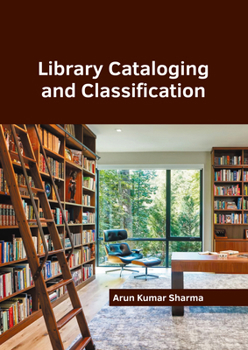 Hardcover Library Cataloging and Classification Book