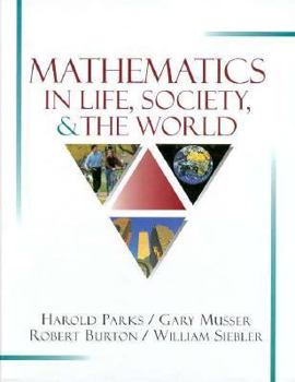 Hardcover Mathematics in Life, Society, and the World Book