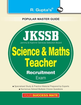 Paperback Jkssb: Science & Maths Teacher Recruitment Exam Guide Book