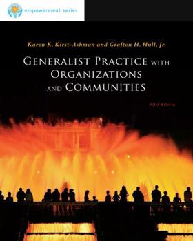 Paperback Generalist Practice with Organiz Ations and Communities: Brooks/Cole Empowerment Series Book