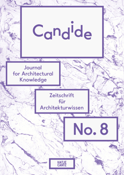 Paperback Candide No. 8: Journal for Architectural Knowledge Book