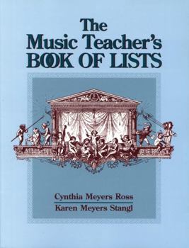 Paperback The Music Teacher's Book of Lists Book