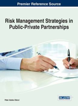 Hardcover Risk Management Strategies in Public-Private Partnerships Book