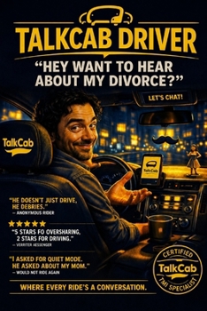 TALKCAB DRIVER: Where Every Ride’s an Emotional Hostage Situation: A Satirical Novel of Gig Economy Warfare, Overpriced Refrigerators, and the Fight to Restructure a Divorce