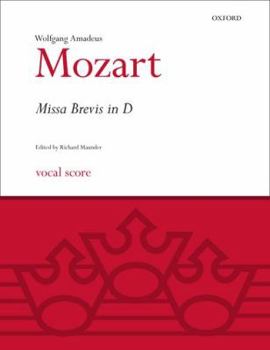 Paperback Missa Brevis in D K.194: Vocal Score Book