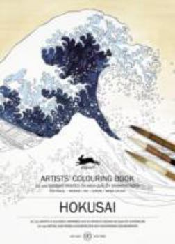 Paperback Artists Colouring Bks Hokusai Book