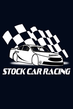Stock Car Racing: 120 pages, lined paper, paperback notebook
