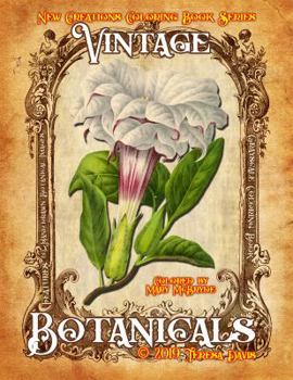 New Creations Coloring Book Series: Vintage Botanicals