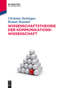 Paperback Wissenschaftstheorie der Kommunikationswissenschaft [German] Book