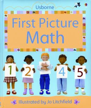 First Picture Math - Book  of the Usborne First Picture Board Books