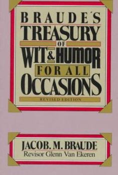 Hardcover Braude's Treasury of Wit and Humor for All Occasions Book