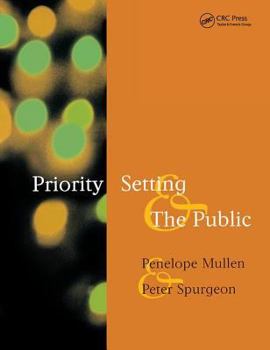 Paperback Priority Setting and the Public Book