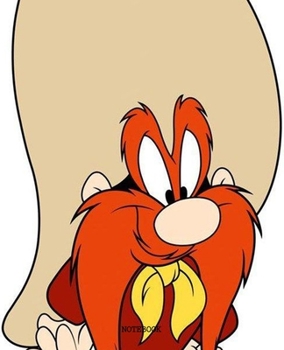 Notebook: Looney Tunes Cartoon Soft Glossy Cover College Ruled Lined Pages Book 7.5 x 9.25 Inches 110 Pages