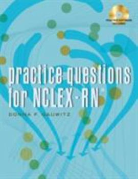 Paperback Practice Questions for NCLEX-RN [With CD ROM] Book