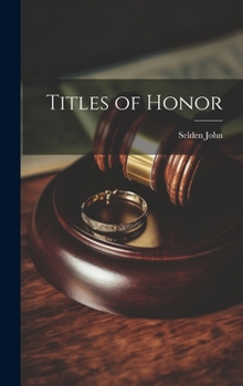 Hardcover Titles of Honor Book