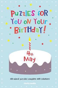 Paperback Puzzles for you on your Birthday - 4th May Book