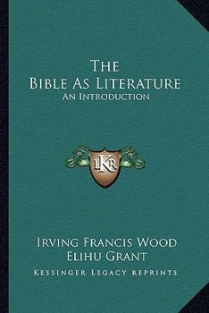 The Bible as Literature an Introduction