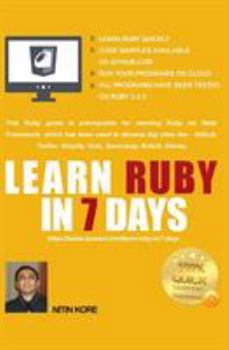 Paperback Learn Ruby in 7 Days Book