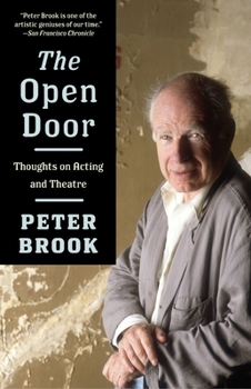 Paperback The Open Door: Thoughts on Acting and Theatre Book