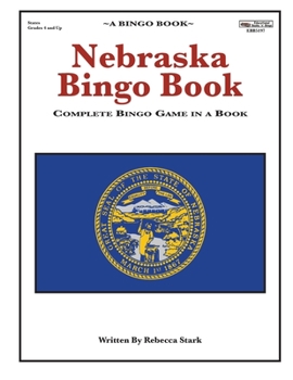 Paperback Nebraska Bingo Book: Complete Bingo Game In A Book
