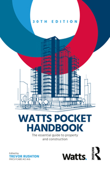 Hardcover Watts Pocket Handbook: The Essential Guide to Property and Construction Book
