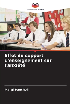 Paperback Effet du support d'enseignement sur l'anxiété [French] Book