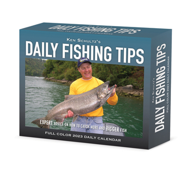 Calendar Ken Schultz's Daily Fishing Tips 2023 Box Calendar Book