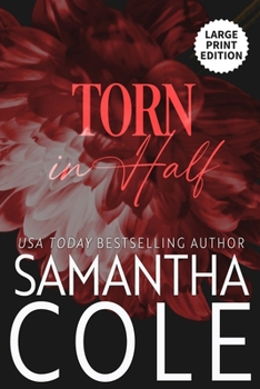 Paperback Torn in Half [Large Print] Book