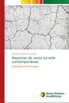 Paperback Aspectos do vazio na arte contemporânea [Portuguese] Book