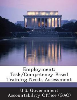 Paperback Employment: Task/Competency Based Training Needs Assessment Book