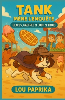 Paperback Tank mène l'enquête - Glaces, Gaufres et Coup de Froid: Une aventure givrante (et légèrement collante) du chien détective préféré des enfants [French] Book