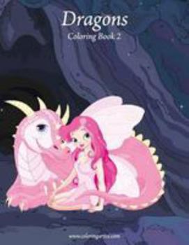 Paperback Dragons Coloring Book 2 Book
