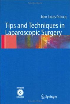 Hardcover Tips and Techniques in Laparoscopic Surgery [With DVD-ROM] Book