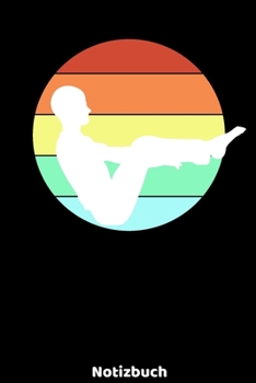 Yoga Notizbuch: Yoga Notizbuch mit Männer Silhouette und 120 linierten ca. DIN A5 Seiten. Für Yoga Fans Schüler und Lehrer, die ihre Notizen und ... für Freunde (German Edition)