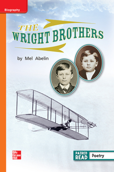 Spiral-bound Reading Wonders Leveled Reader the Wright Brothers: Approaching Unit 5 Week 3 Grade 1 Book