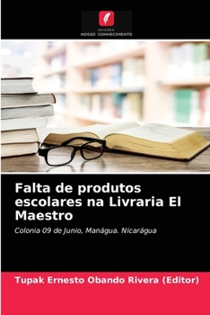 Paperback Falta de produtos escolares na Livraria El Maestro [Portuguese] Book