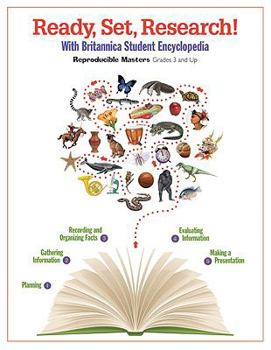 Paperback Ready, Set, Research! With Britannica Student Encyclopedia Book