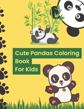 Paperback Cute Pandas Coloring Book For Kids Book