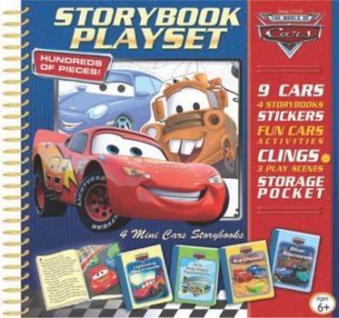 Spiral-bound Disney Cars Storybook Playset Book