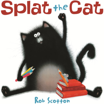 Library Binding Splat the Cat Book