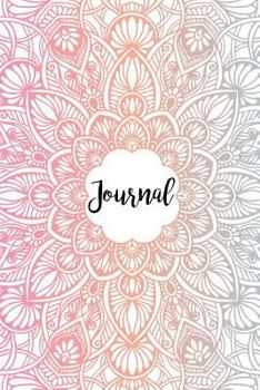 Paperback Journal: Mandala Inspirational Writing Book Blank Lined Journaling Pages Book