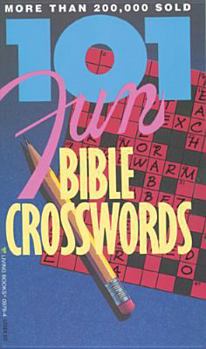 Mass Market Paperback 101 Fun Bible Crosswords Book